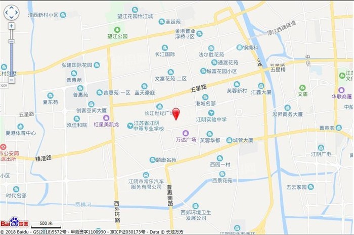 长江御珑府位置图