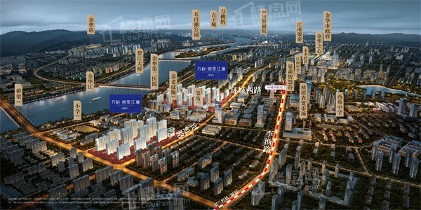 婺城新城区万科·锦里江澜的房子物业公司是哪家？有购物中心吗？