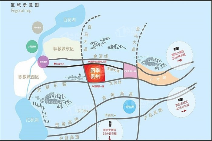四季贵州位置图