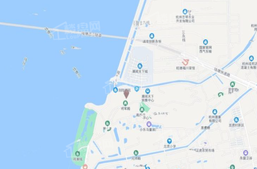 杭州春江潮鸣位置图