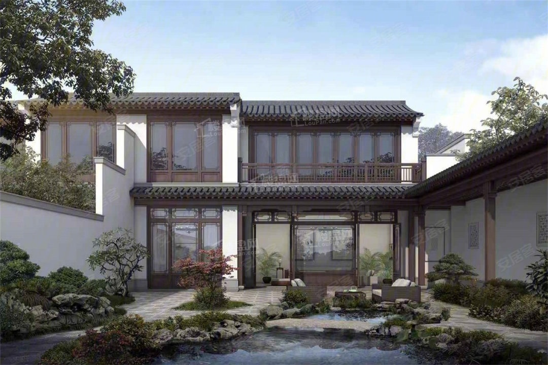 灵康蓝城·杏福小镇·春风江南里实景图