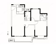 3室2厅2卫1厨， 建面114平米