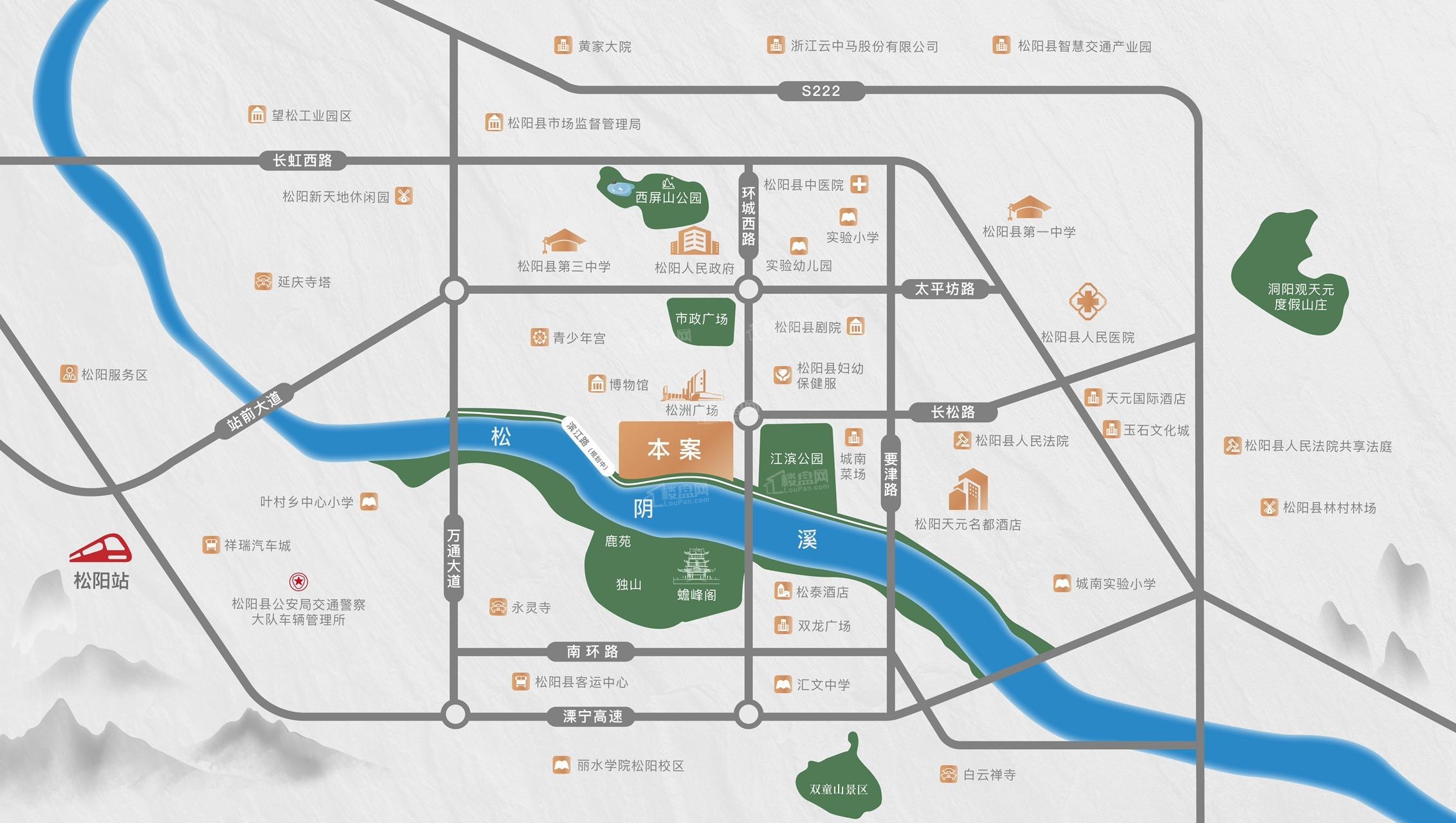 绿城·春风里位置图