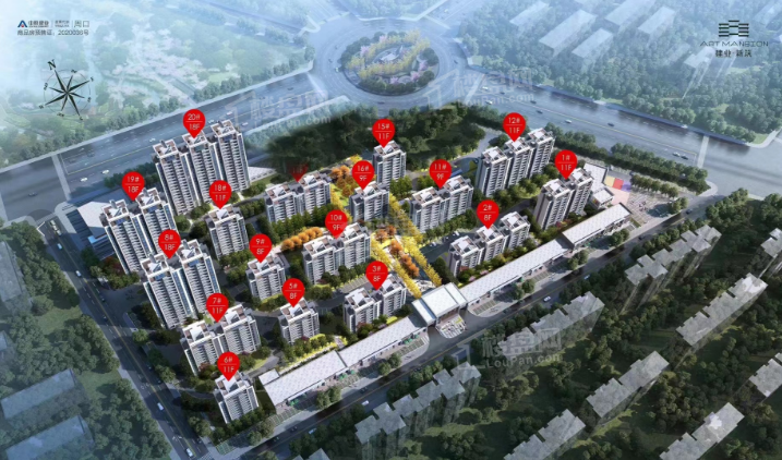 2025年周口新房西华建业新筑、太平洋西华府哪个楼盘好?