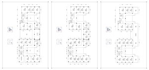 loft平面图 61.68-139.22m²