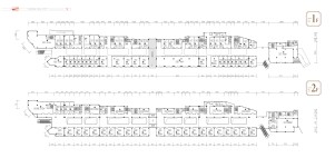 商铺平面图 建面42.83-727.52m²