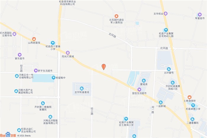 杞县雍秀城位置图