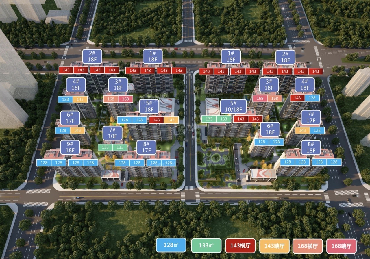 龙翔奥城珑璟府效果图