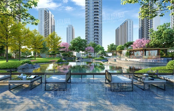湖南建工淞云台效果图
