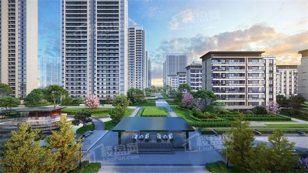 湖南建工淞云台效果图