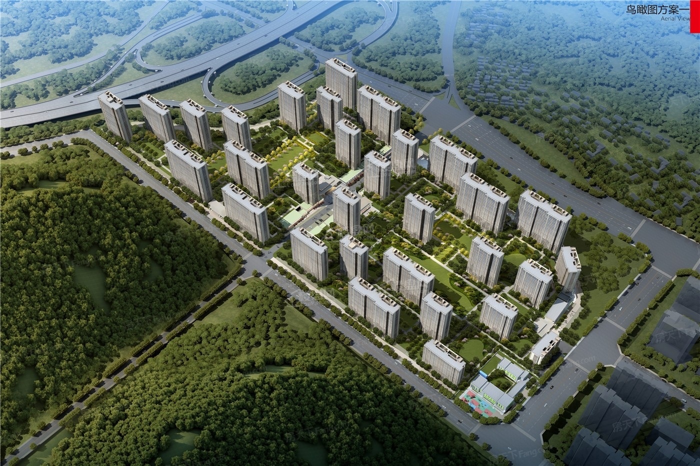乌鲁木齐绿地·理想之城高清图