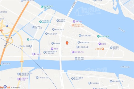 中金岭南鑫贸大厦位置图