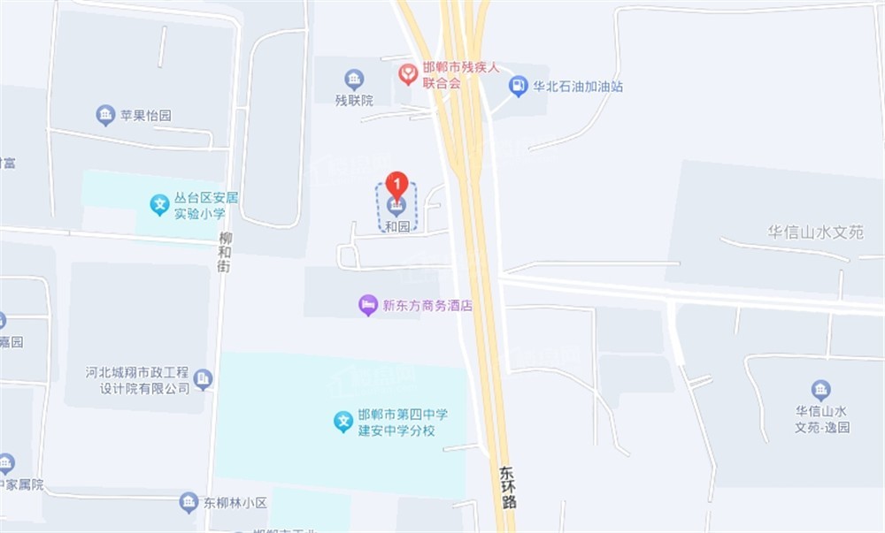 君庭和园位置图