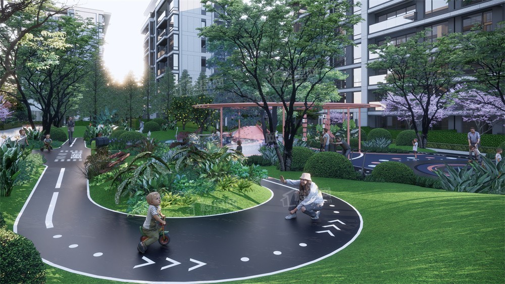 铝开投蓝城·甲第府效果图