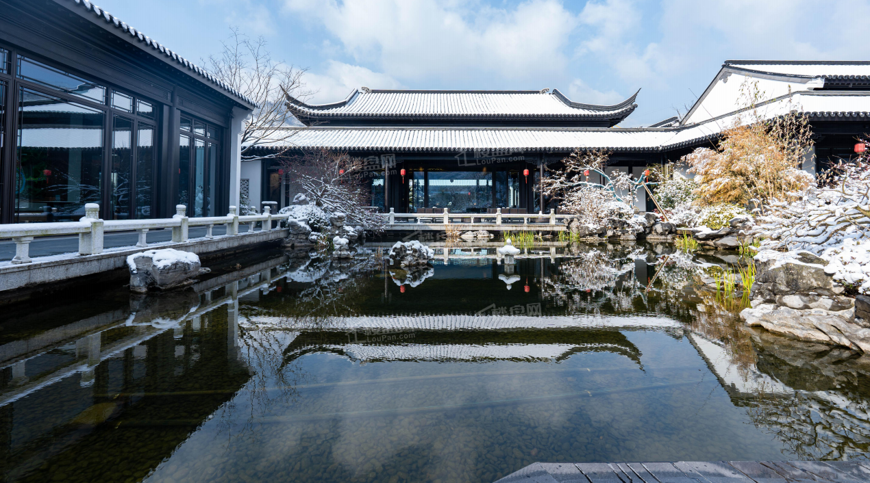 灵康蓝城·杏福小镇·春风江南里实景图