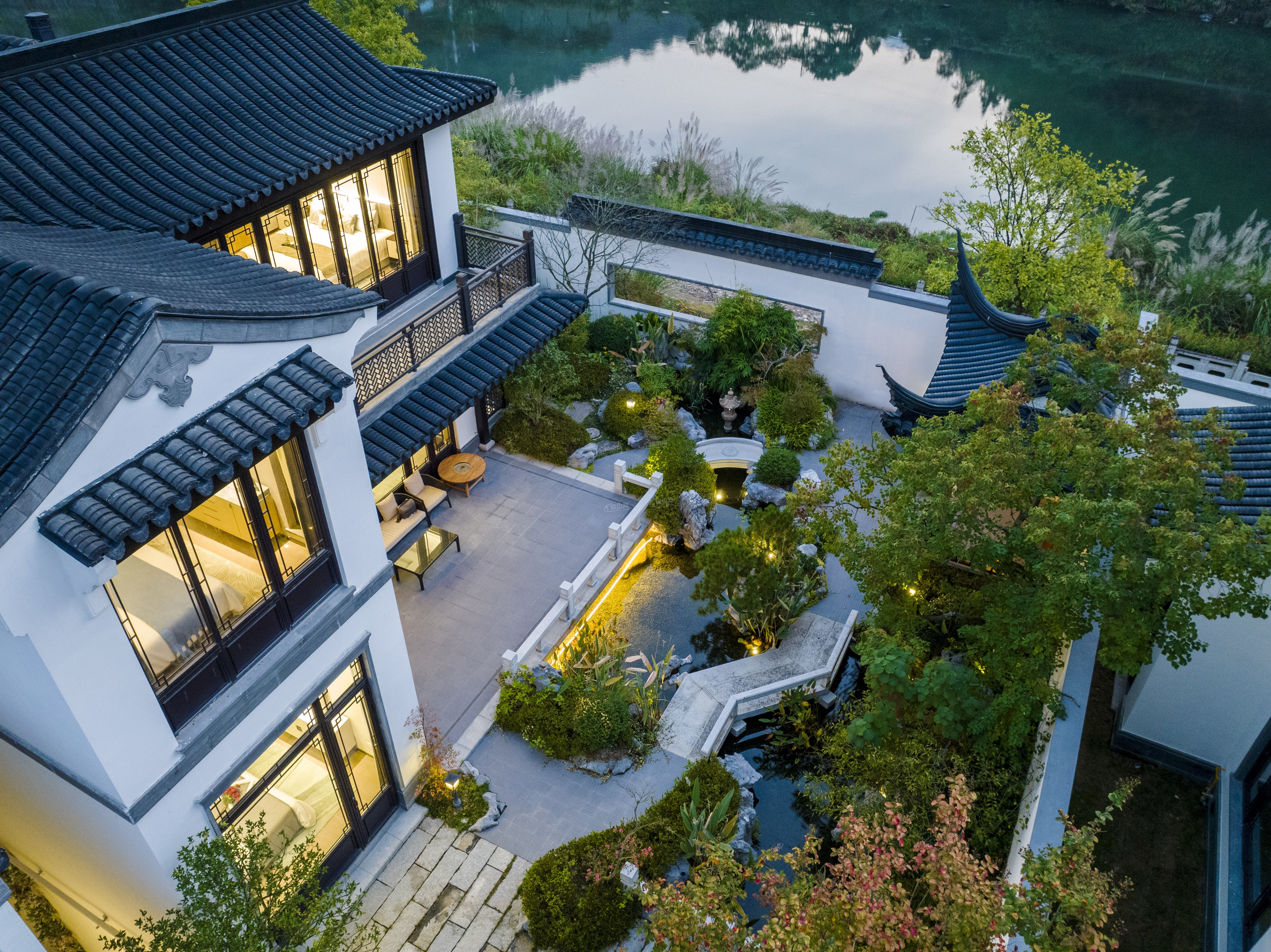 灵康蓝城·杏福小镇·春风江南里实景图