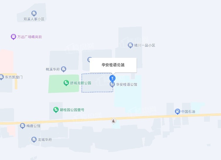 华安桂语公馆位置图