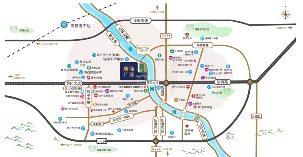 唐商广场位置图