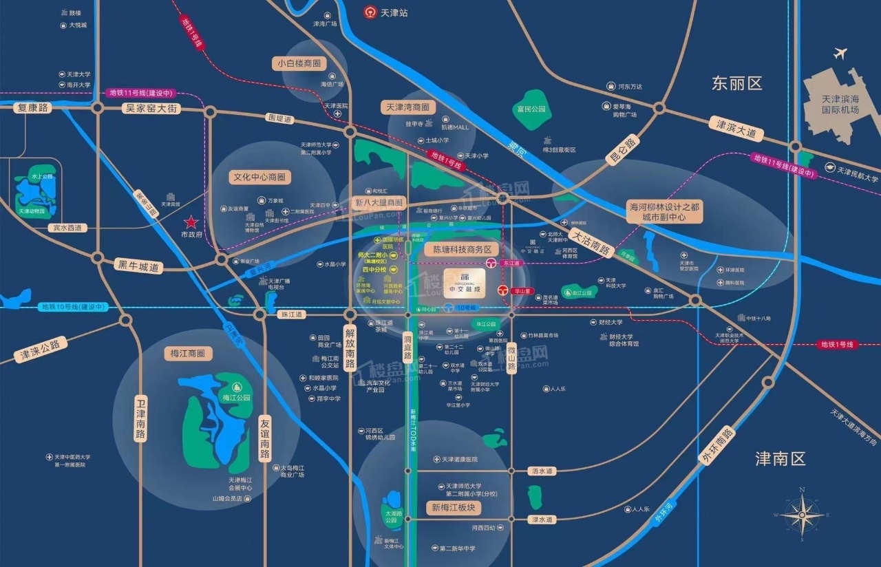 中交融成位置图