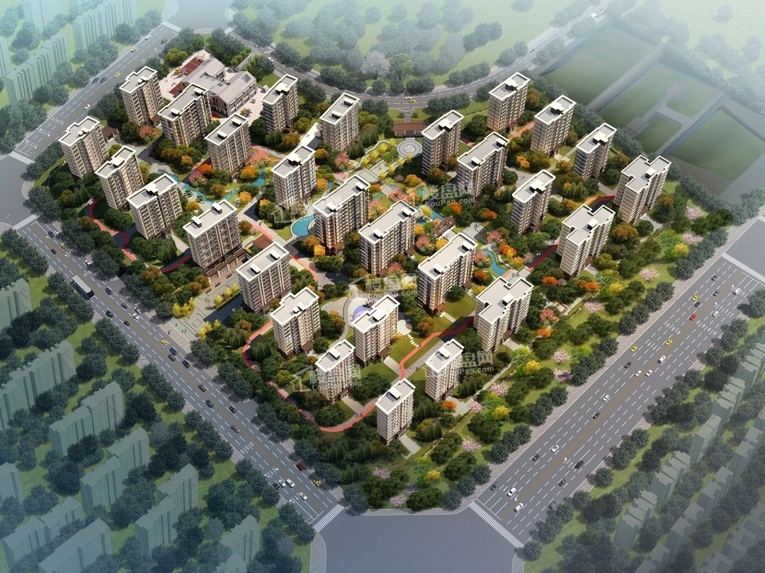 曲靖寥廓府邸紫园高清图