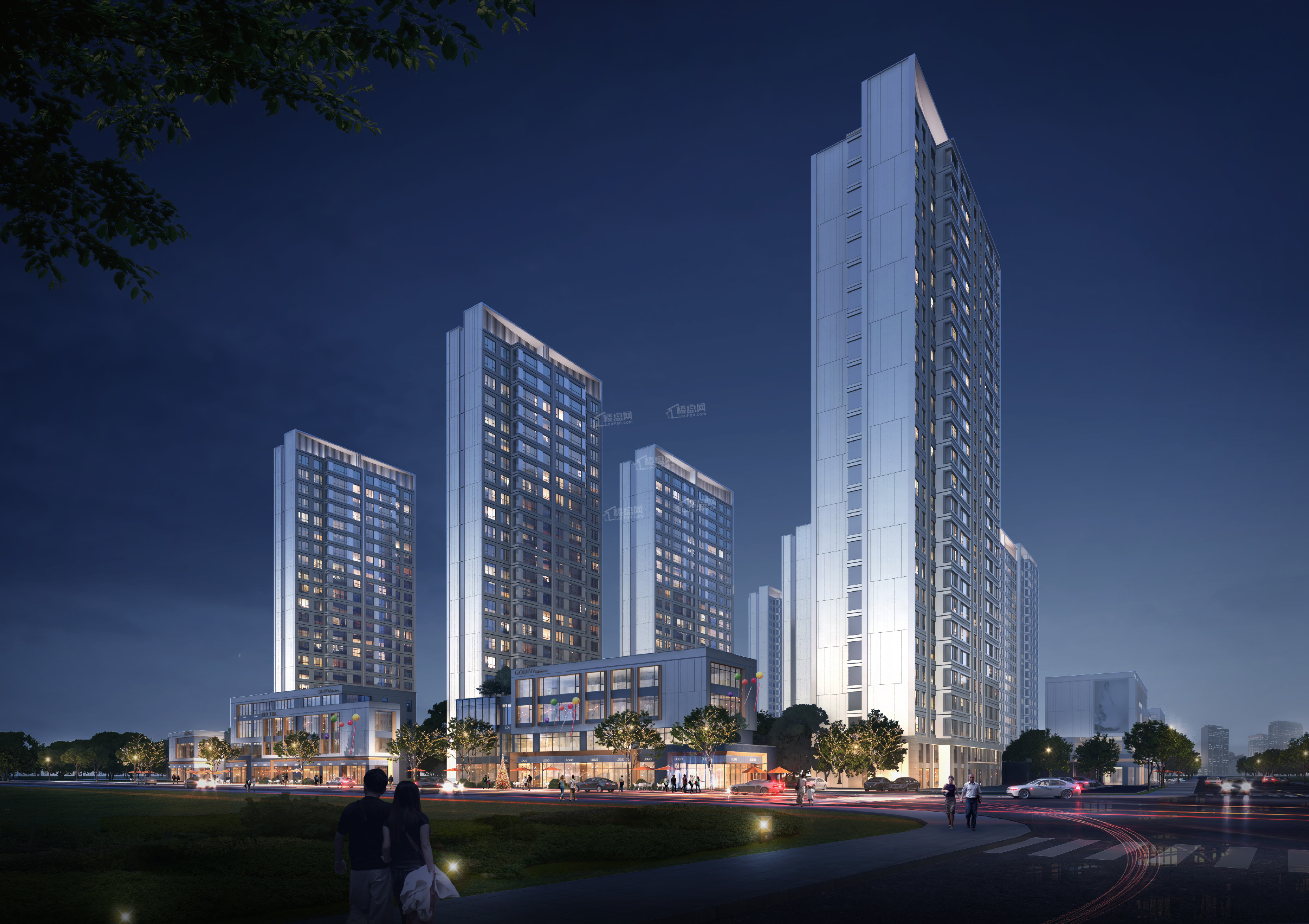 白桦林境效果图