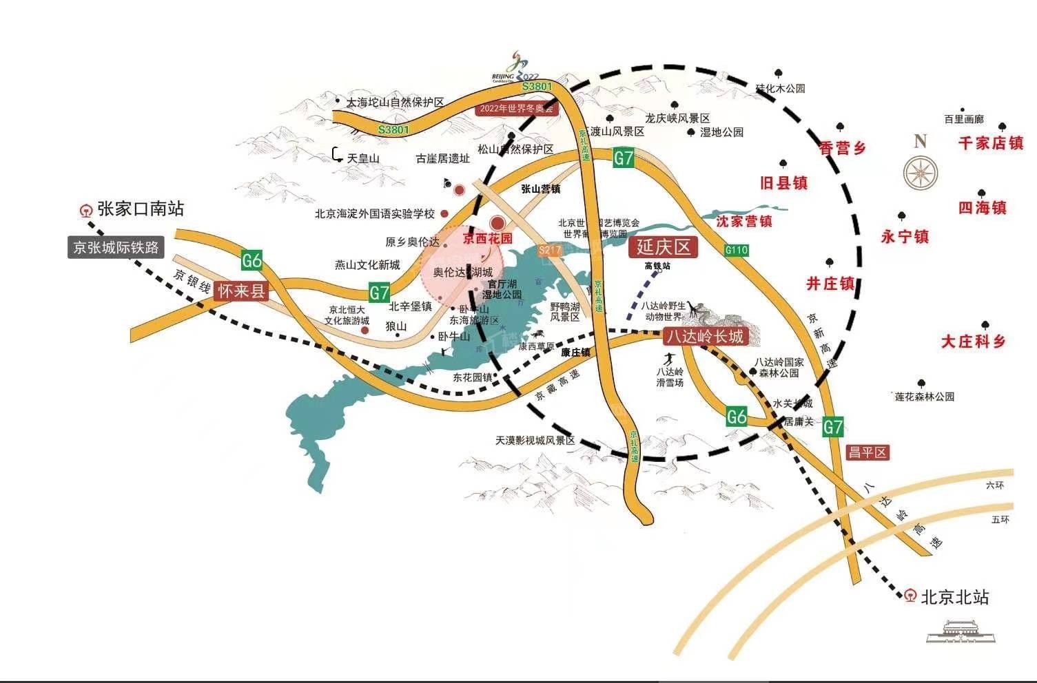 依云小镇位置图