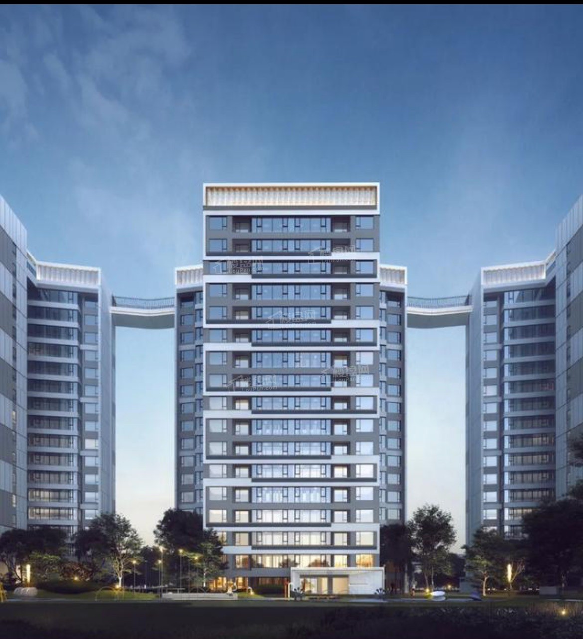 中建映锦江效果图