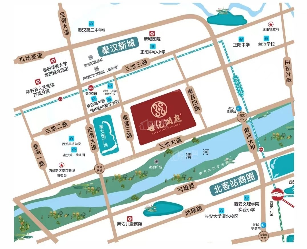 世纪澜庭位置图