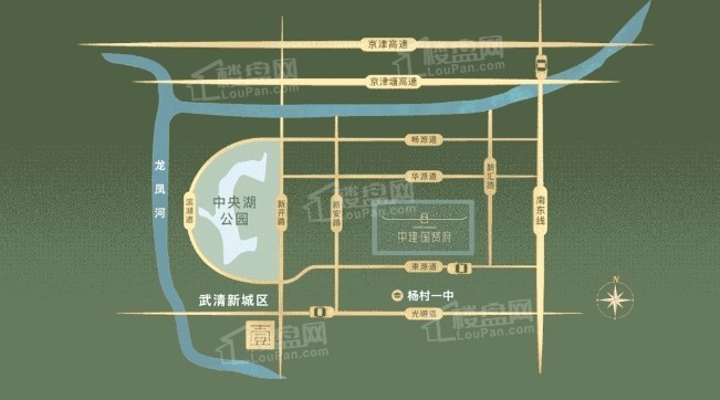 中建国贤府效果图