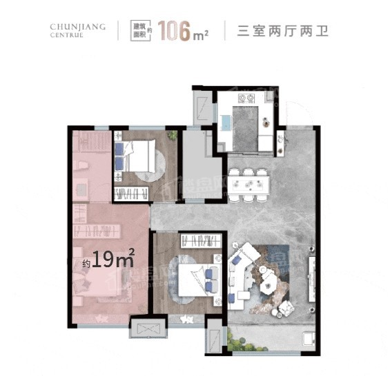 龙湖春江郦城效果图