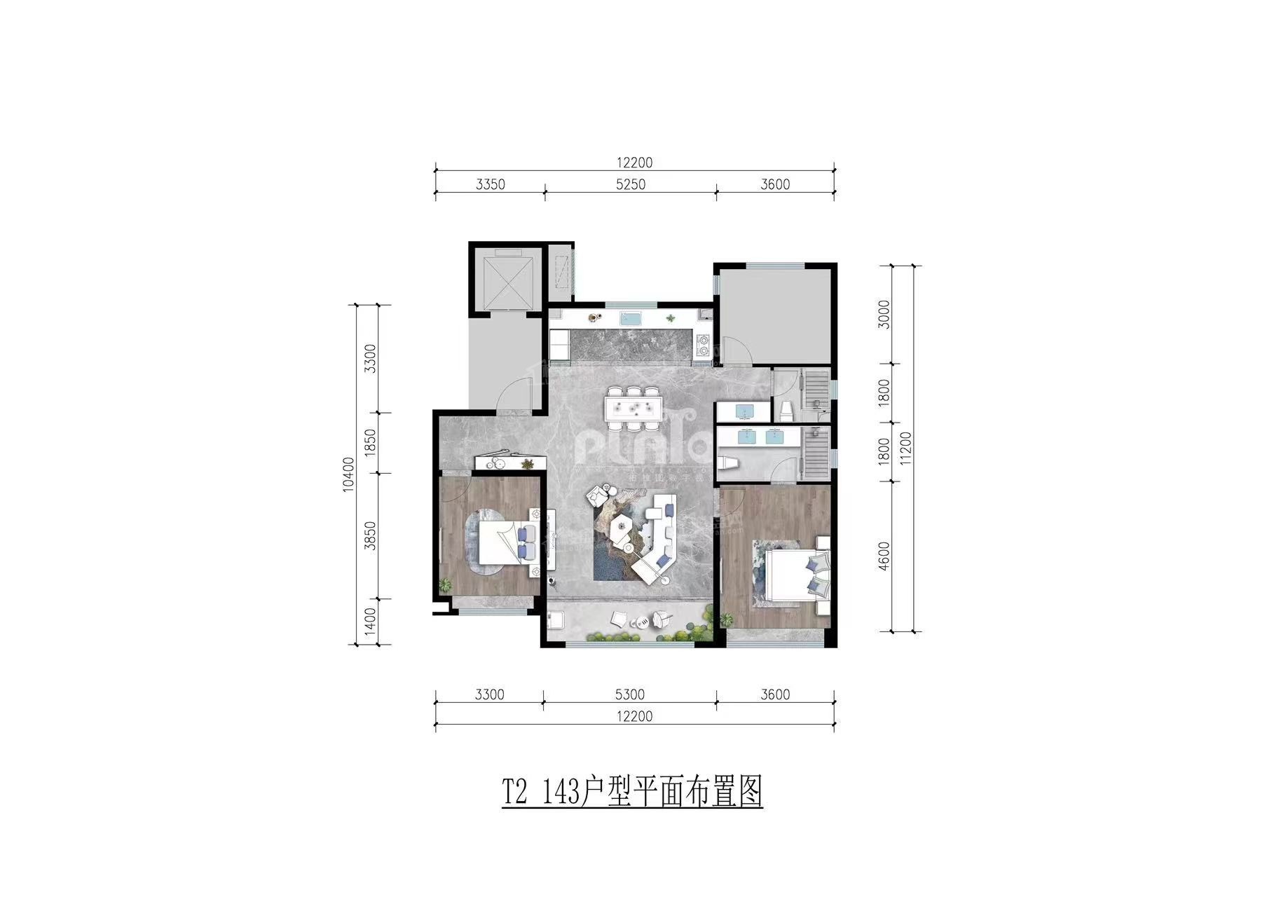 龙湖春江郦城效果图