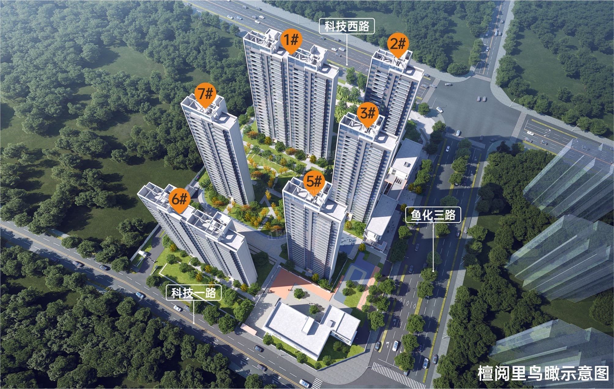 高科·枫林九里檀阅里效果图