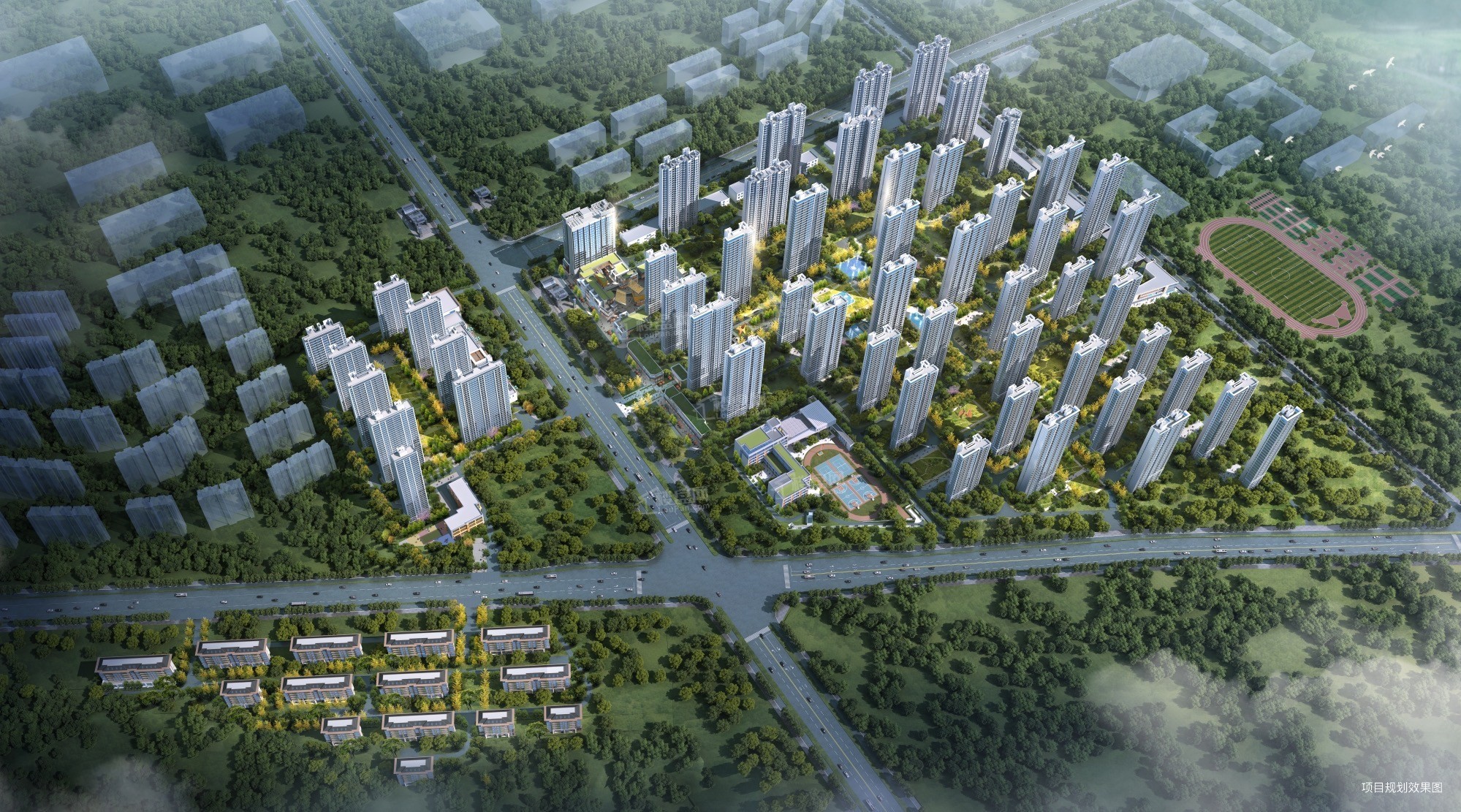 保利·咏山和颂效果图