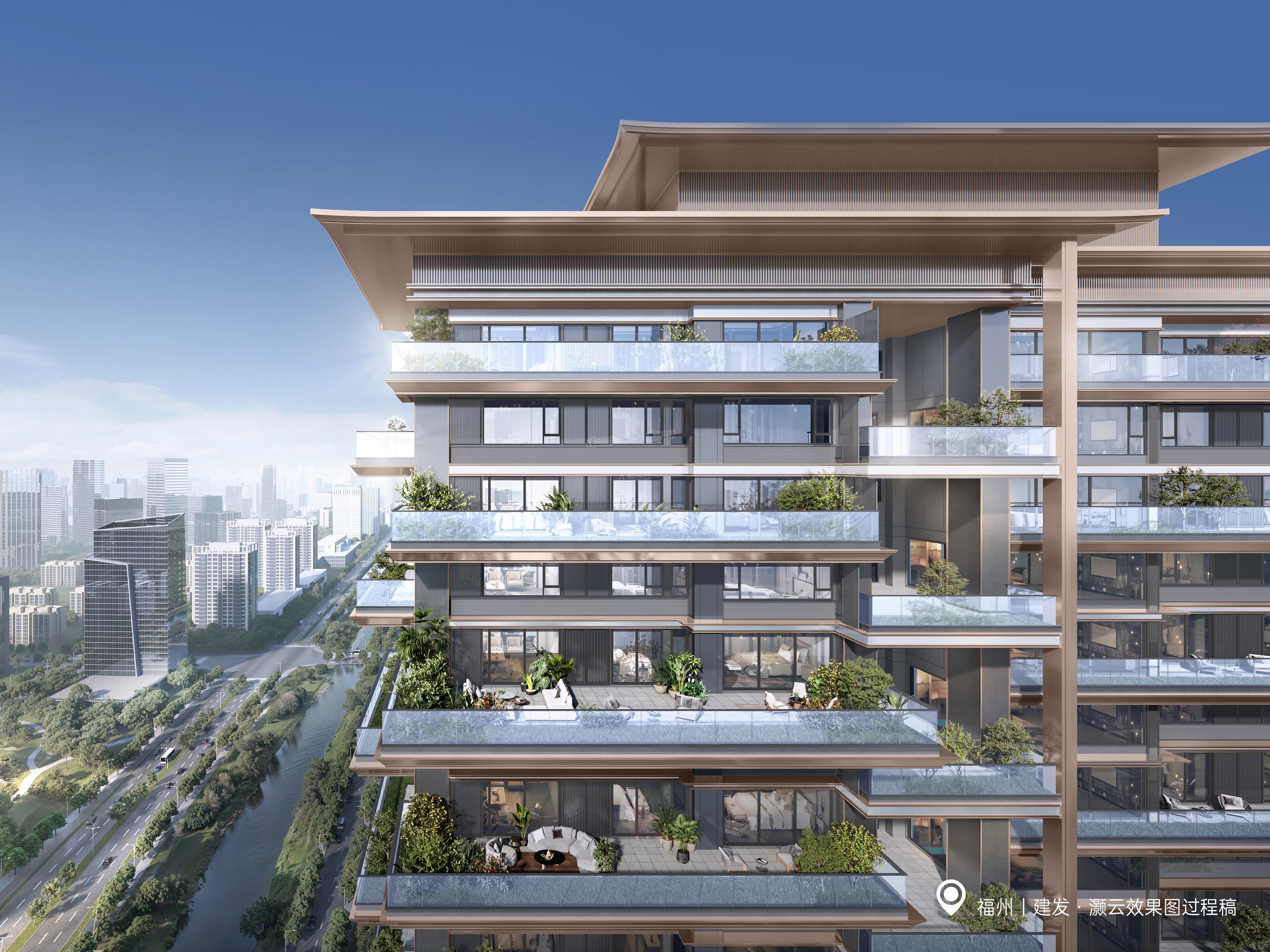 建发灏云效果图