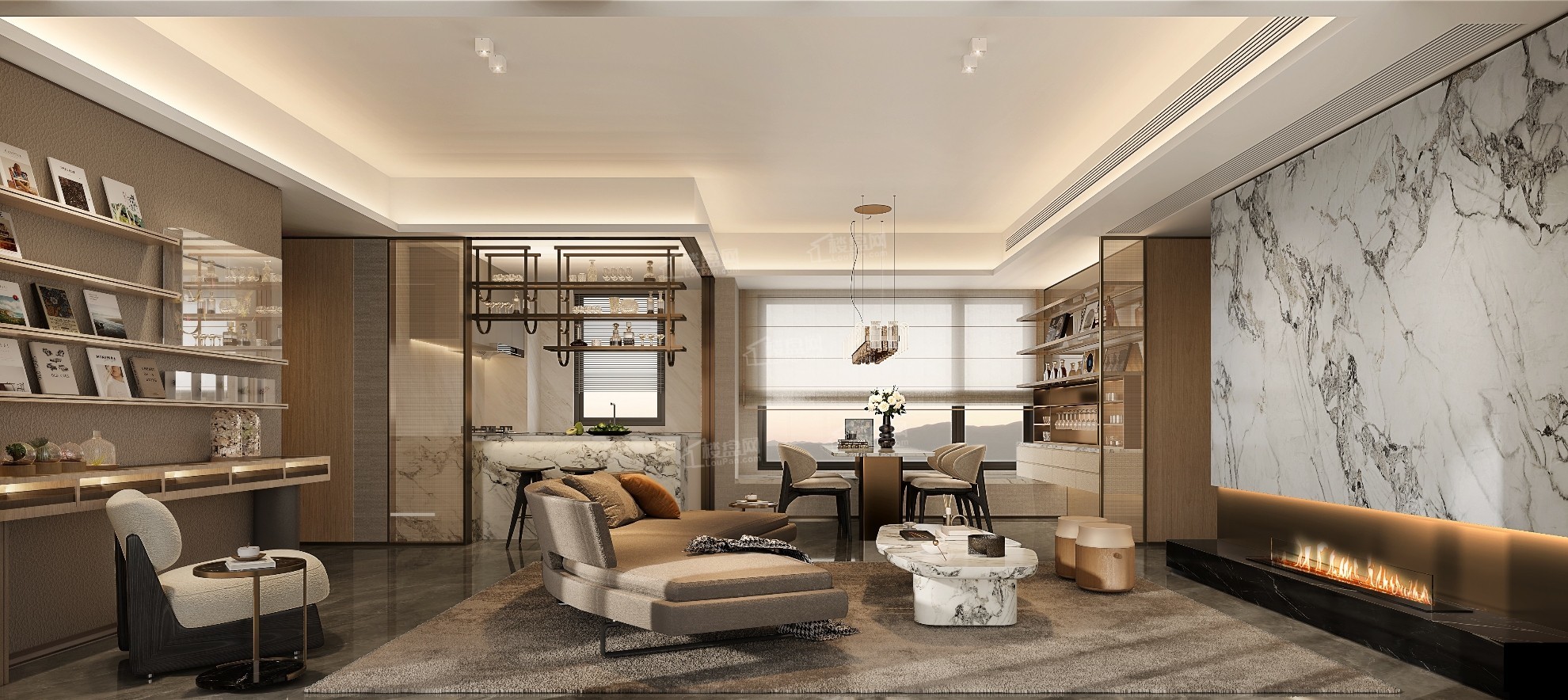 能建天河麓誉府样板间