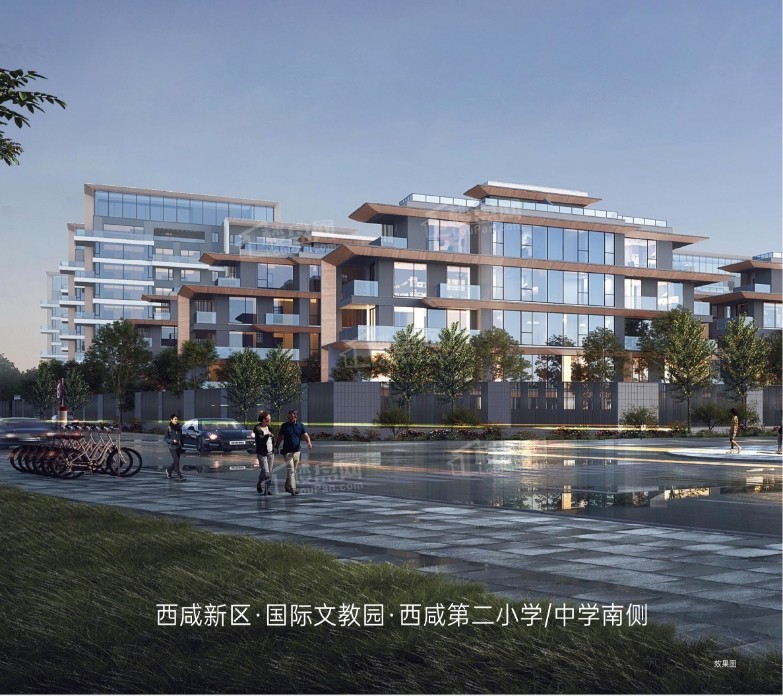 金湾·上河琚效果图