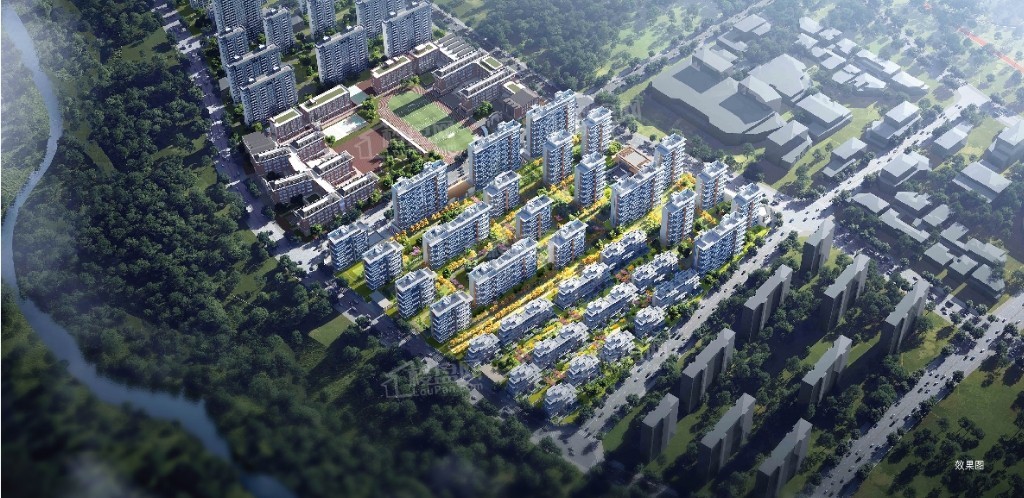 金湾·上河琚效果图