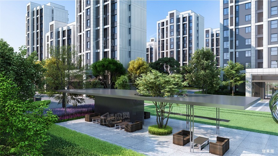 中国铁建·滨海云帆效果图