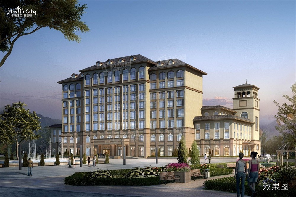 中铁满庭芳·渝康城效果图