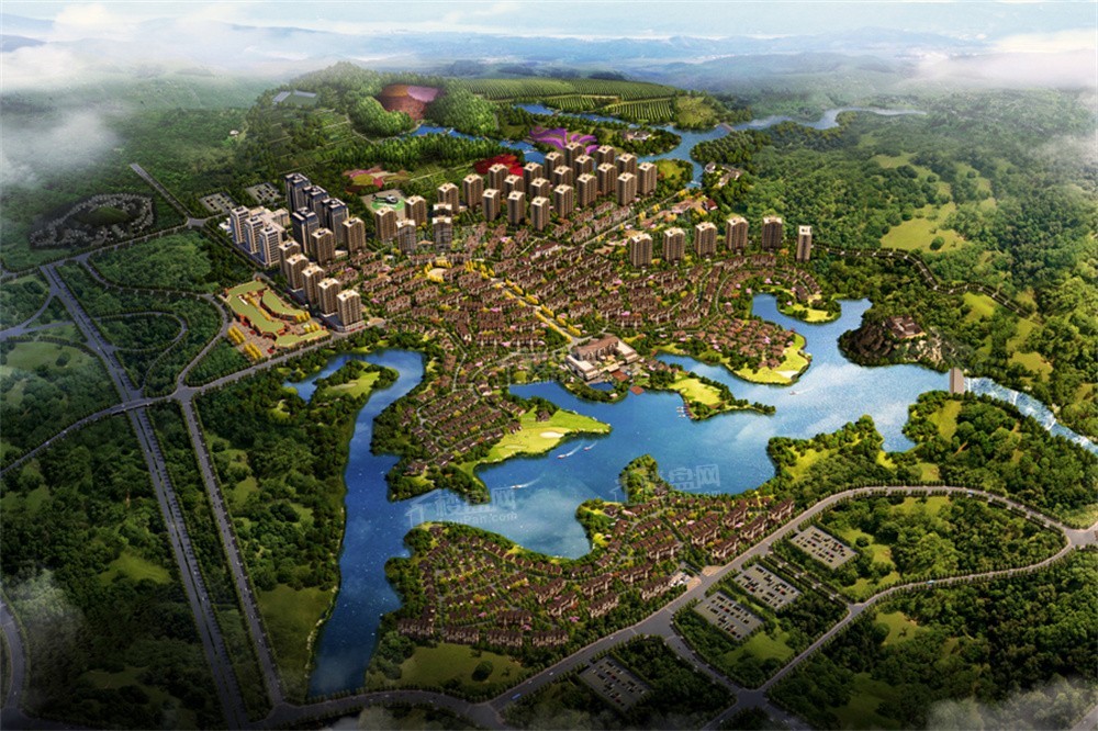 中铁满庭芳·渝康城效果图