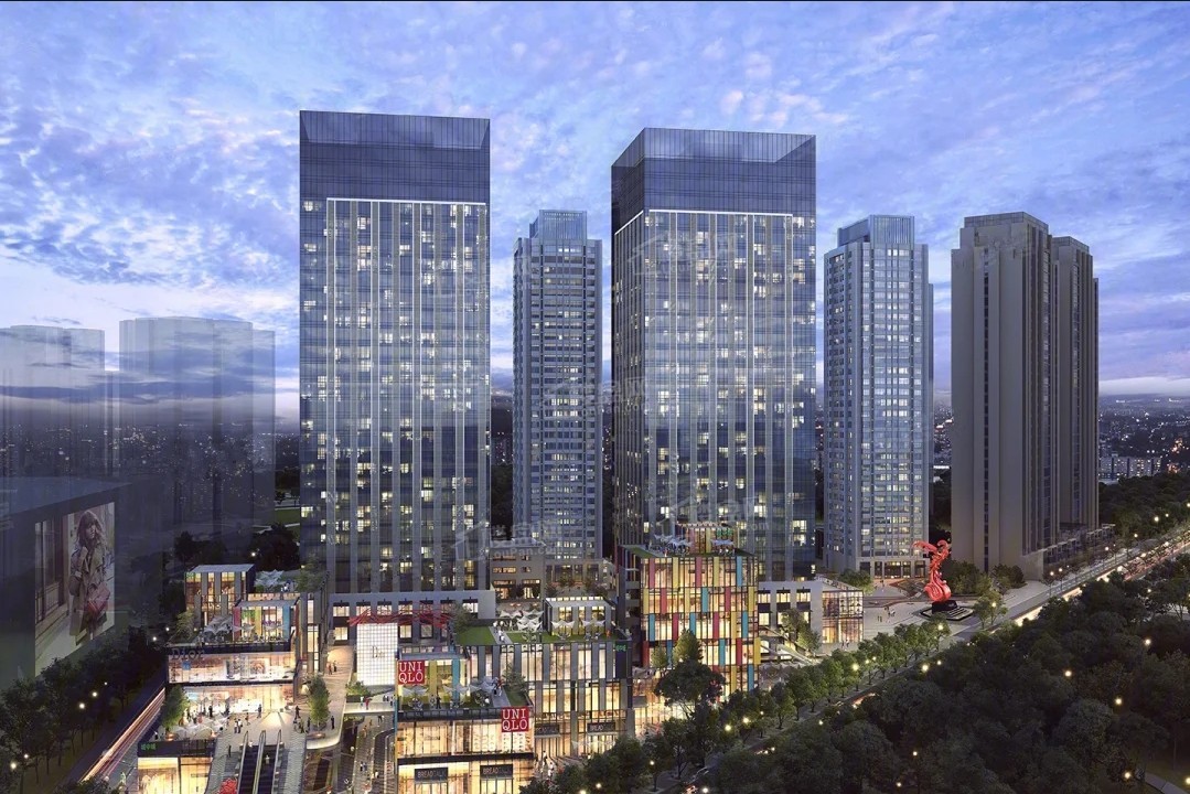 华岭中央公园效果图