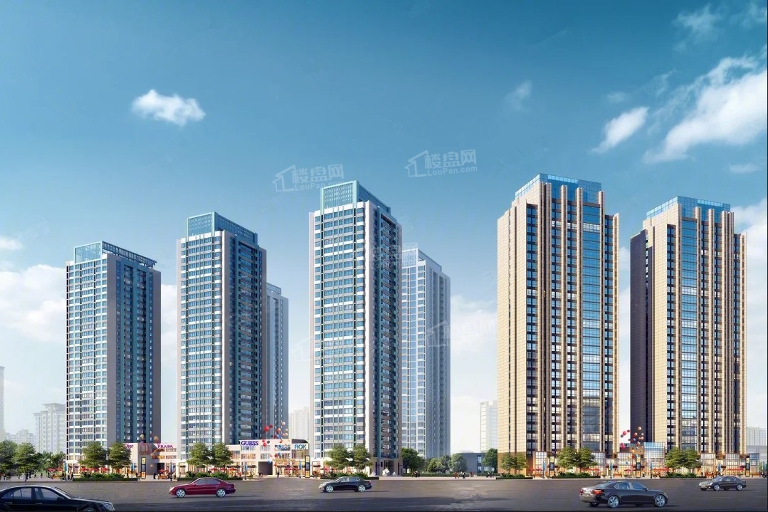 华岭中央公园效果图