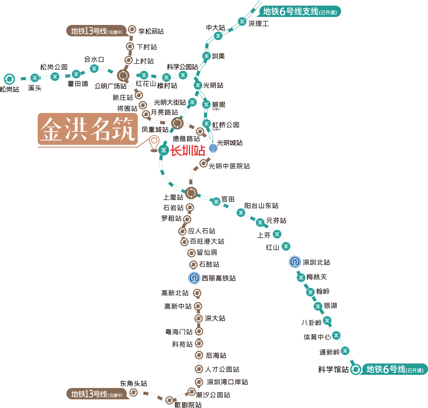 金洪名筑位置图