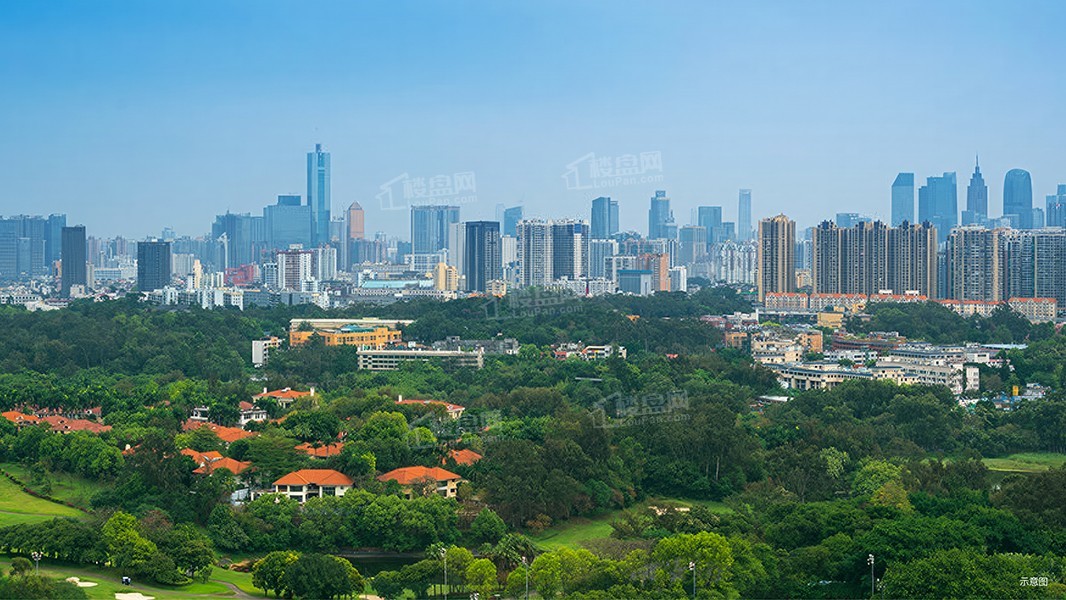 中建未来方洲一期文璟实景图