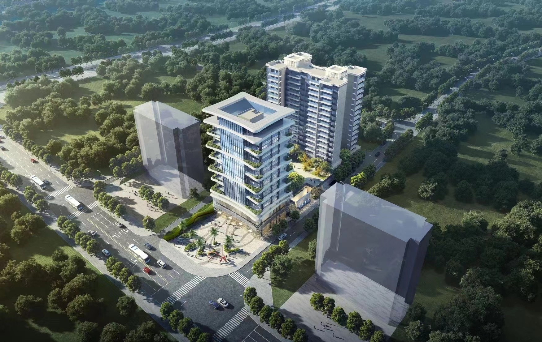 汕尾新房保利金町湾悦海别墅绿化如何?投资自住皆可-汕尾楼盘网
