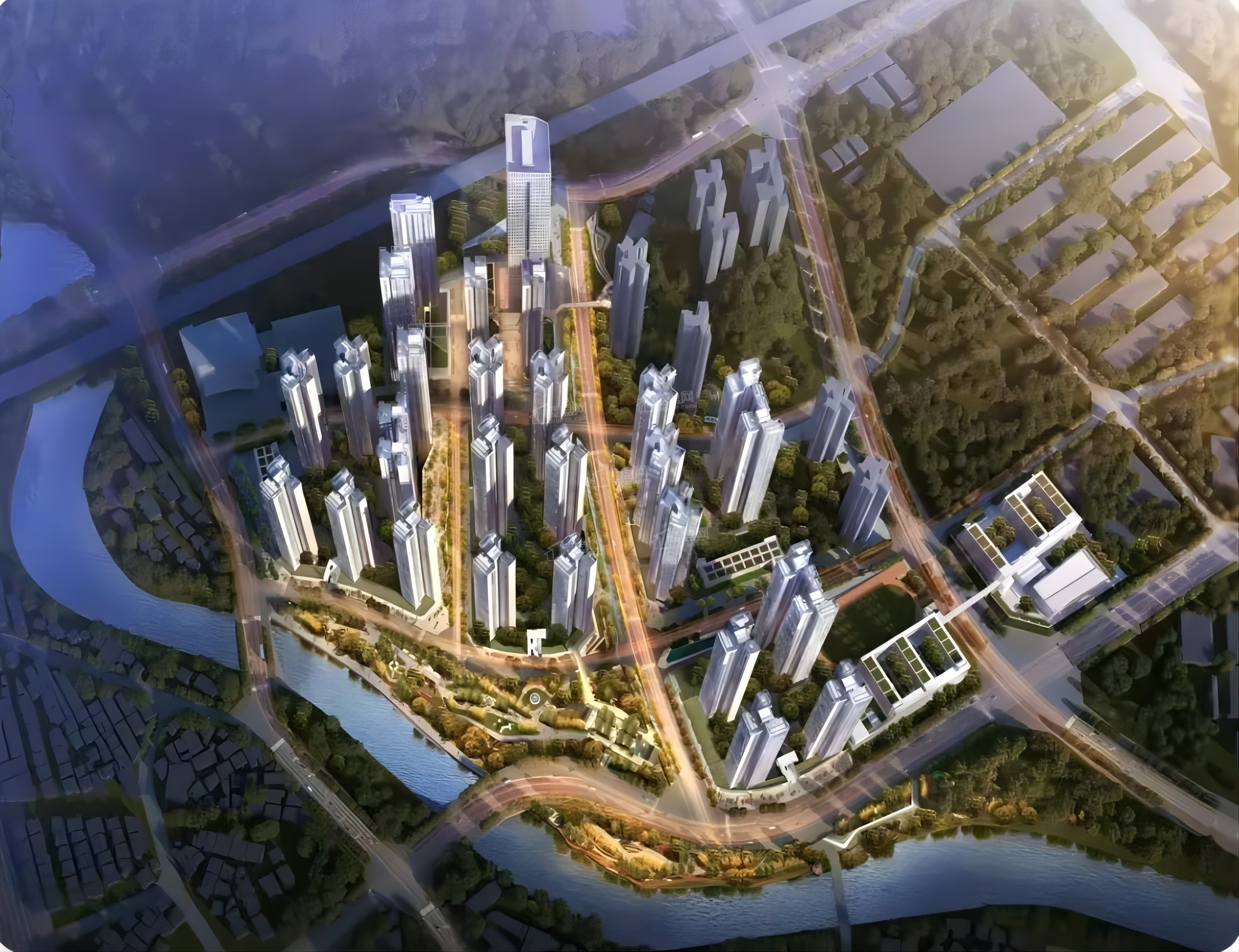溪山禾玺首府效果图