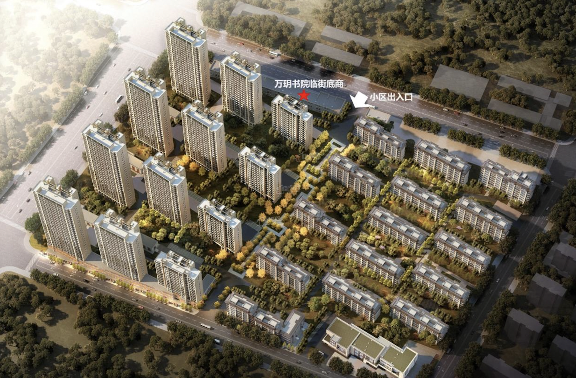 未来城商铺效果图