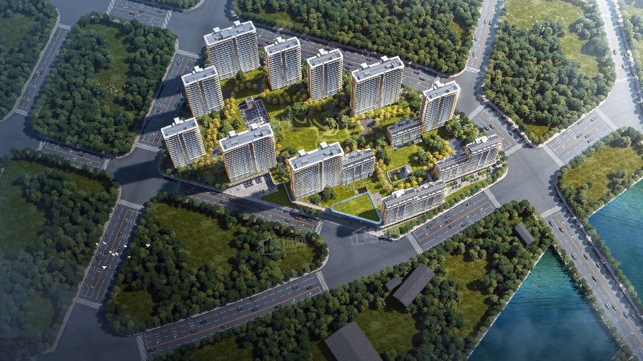 建投•誉河院效果图