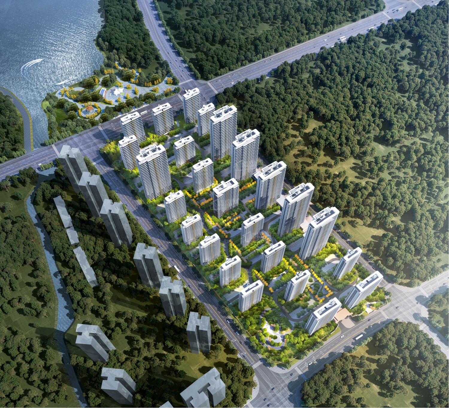 美景春和效果图