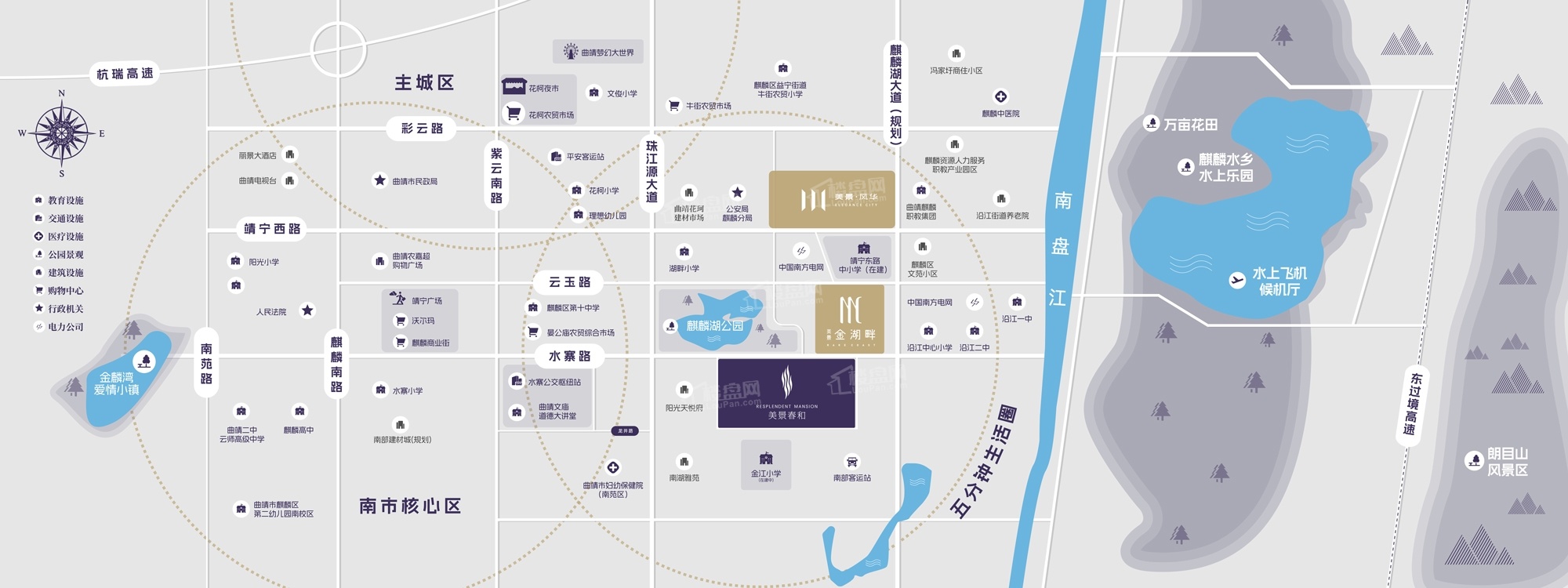 美景春和位置图